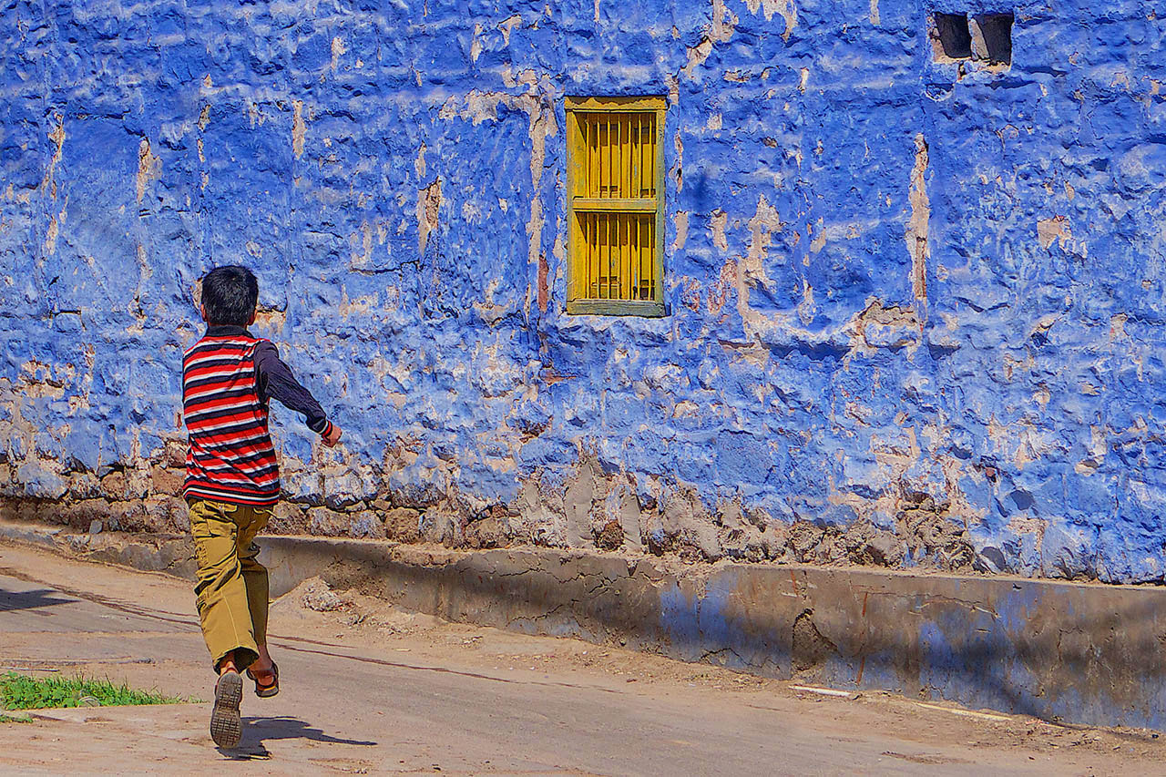The blue city of Jodhpur, Rajasthan, India ©2017